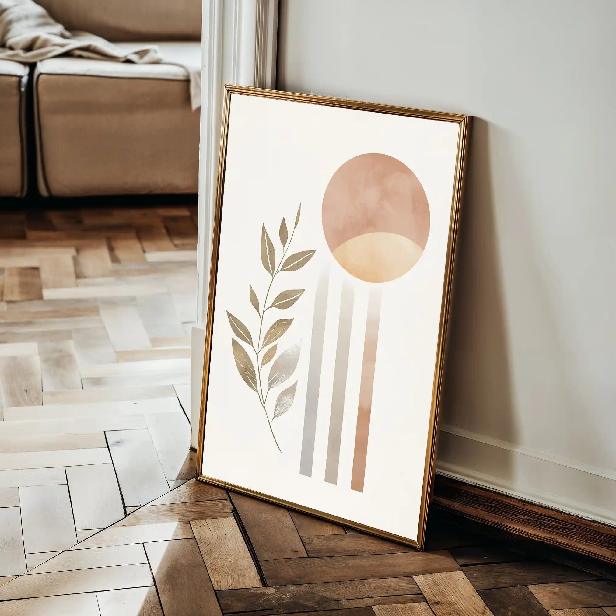 Boho 079 Canvas Art 90 x 60 cm / Stretched on hidden frame