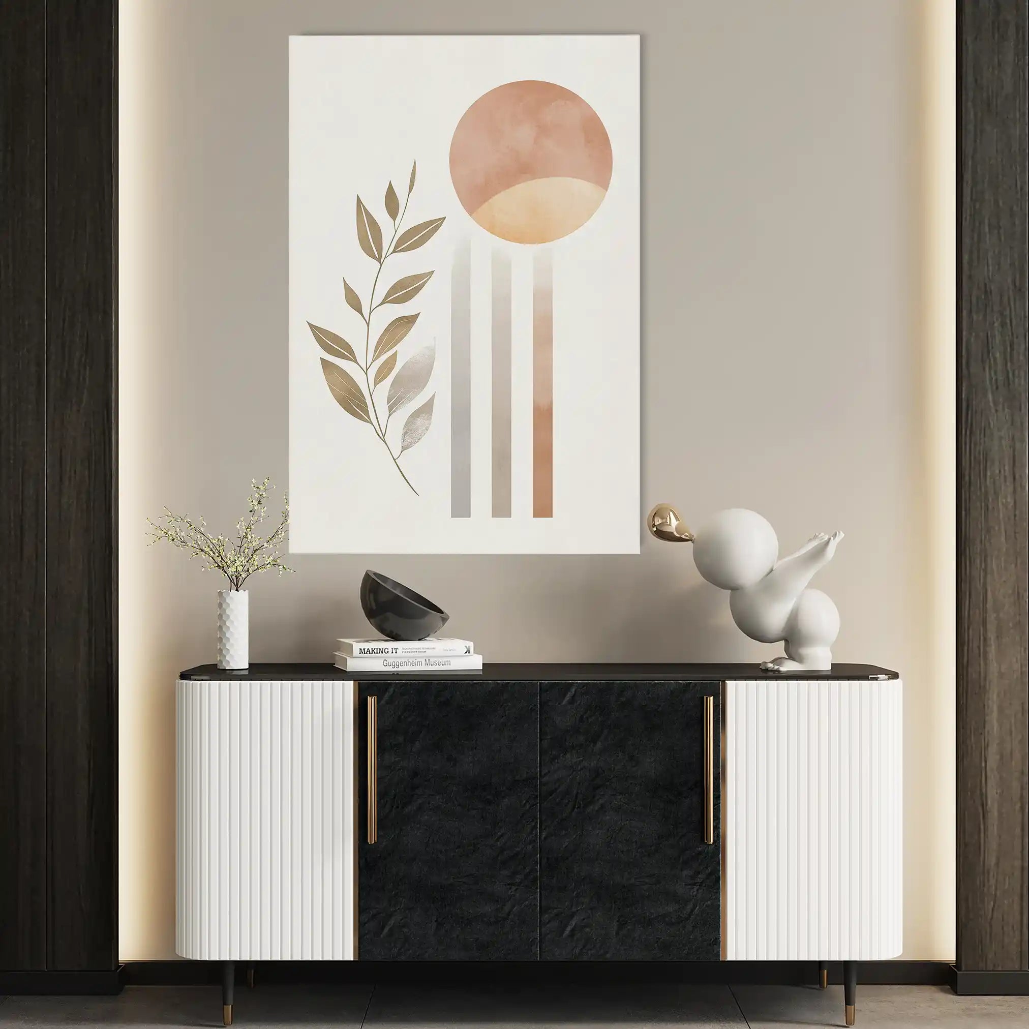 Boho 079 Canvas Art 90 x 60 cm / Stretched on hidden frame