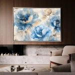 Floral Canvas Wall Art WAD079-F 90 x 60 cm / Stretched on hidden frame