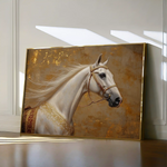 Horses 079 Canvas Art 90 x 60 cm / Stretched on hidden frame
