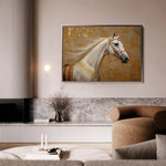 Horses 079 Canvas Art 90 x 60 cm / Stretched on hidden frame