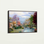 Landscape 079 Canvas Art 90 x 60 cm / Stretched on hidden frame