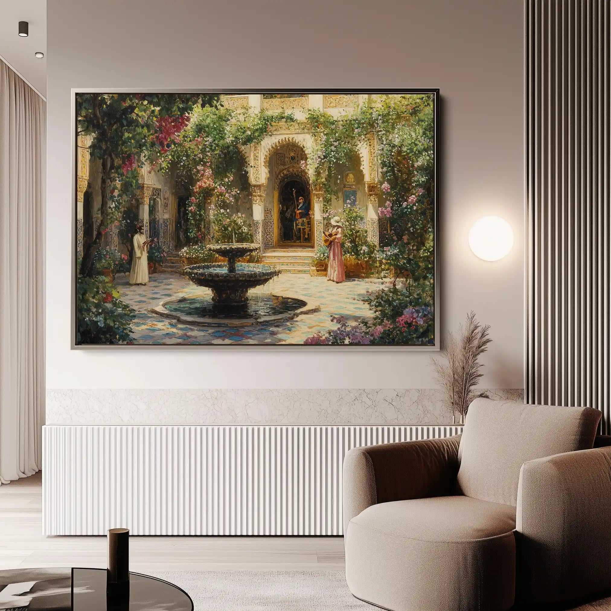 Orientalist 079 Canvas Art 90 x 60 cm / Stretched on hidden frame