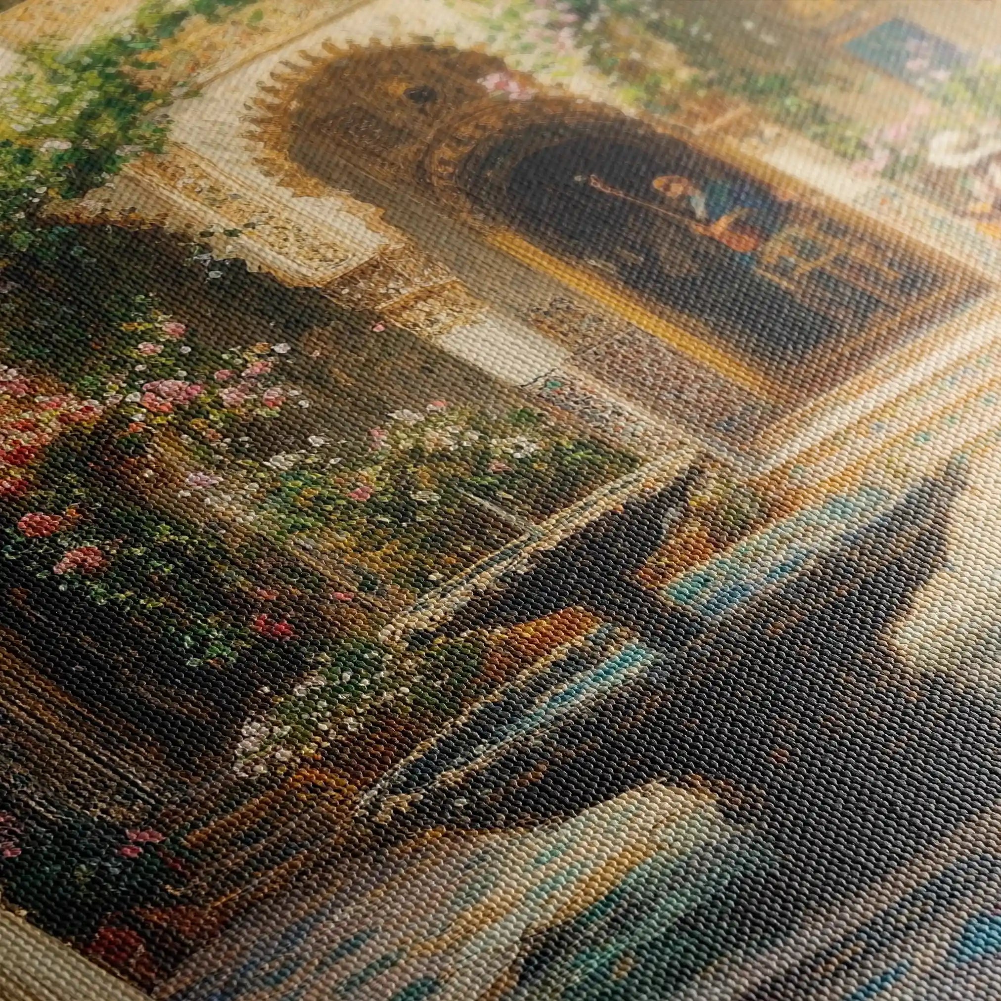 Orientalist 079 Canvas Art 90 x 60 cm / Stretched on hidden frame