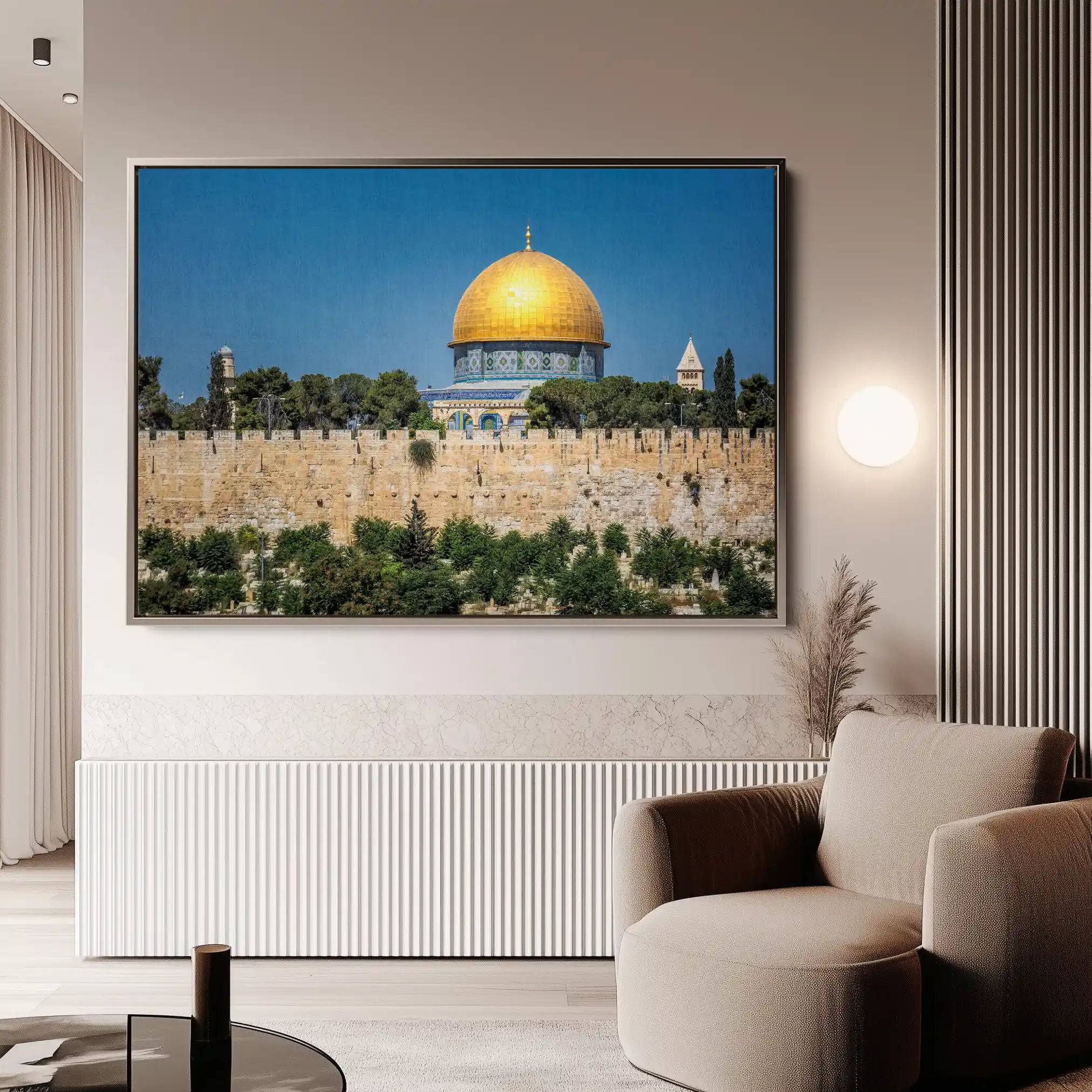 Palestine 079 Canvas Art 90 x 60 cm / Stretched on hidden frame
