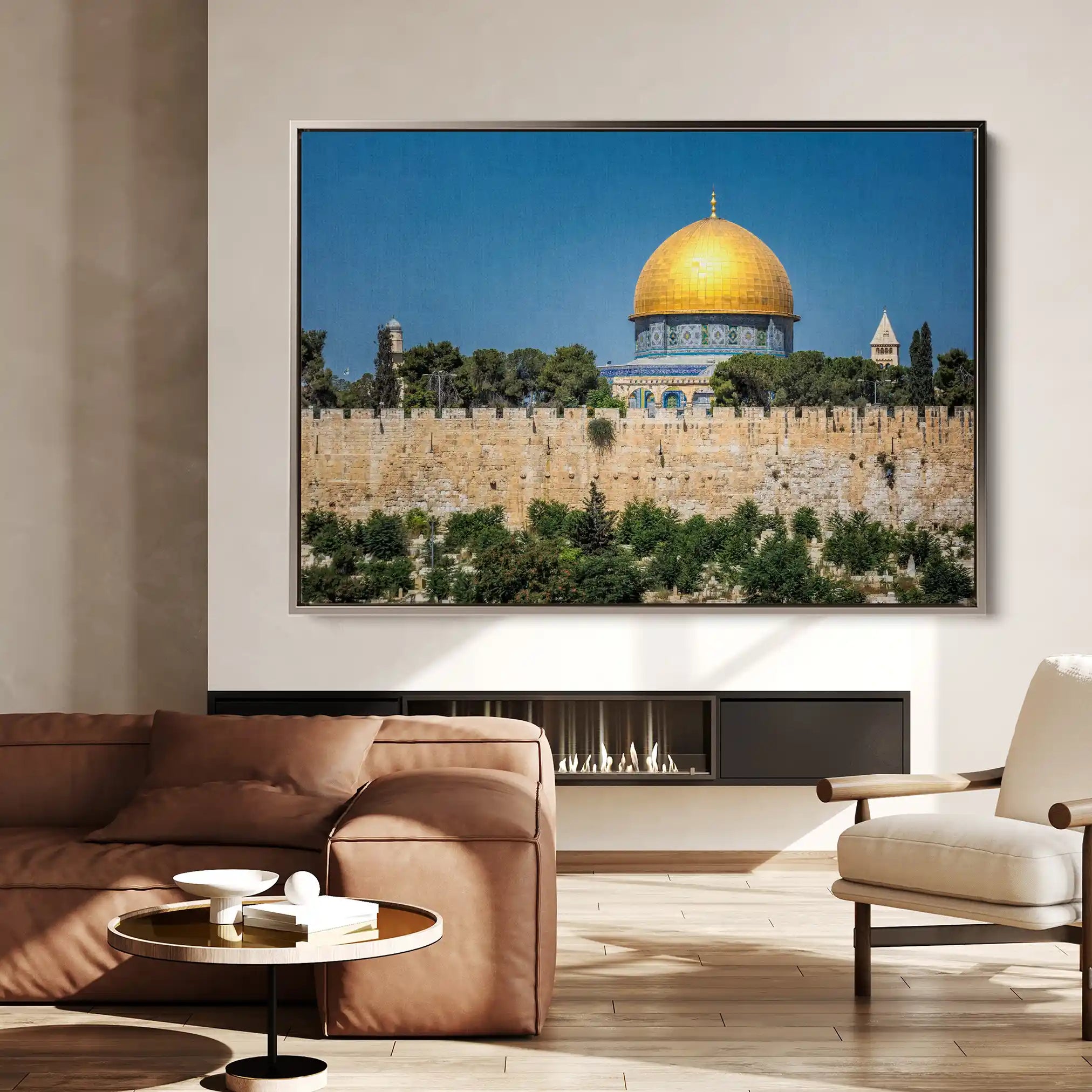 Palestine 079 Canvas Art 90 x 60 cm / Stretched on hidden frame