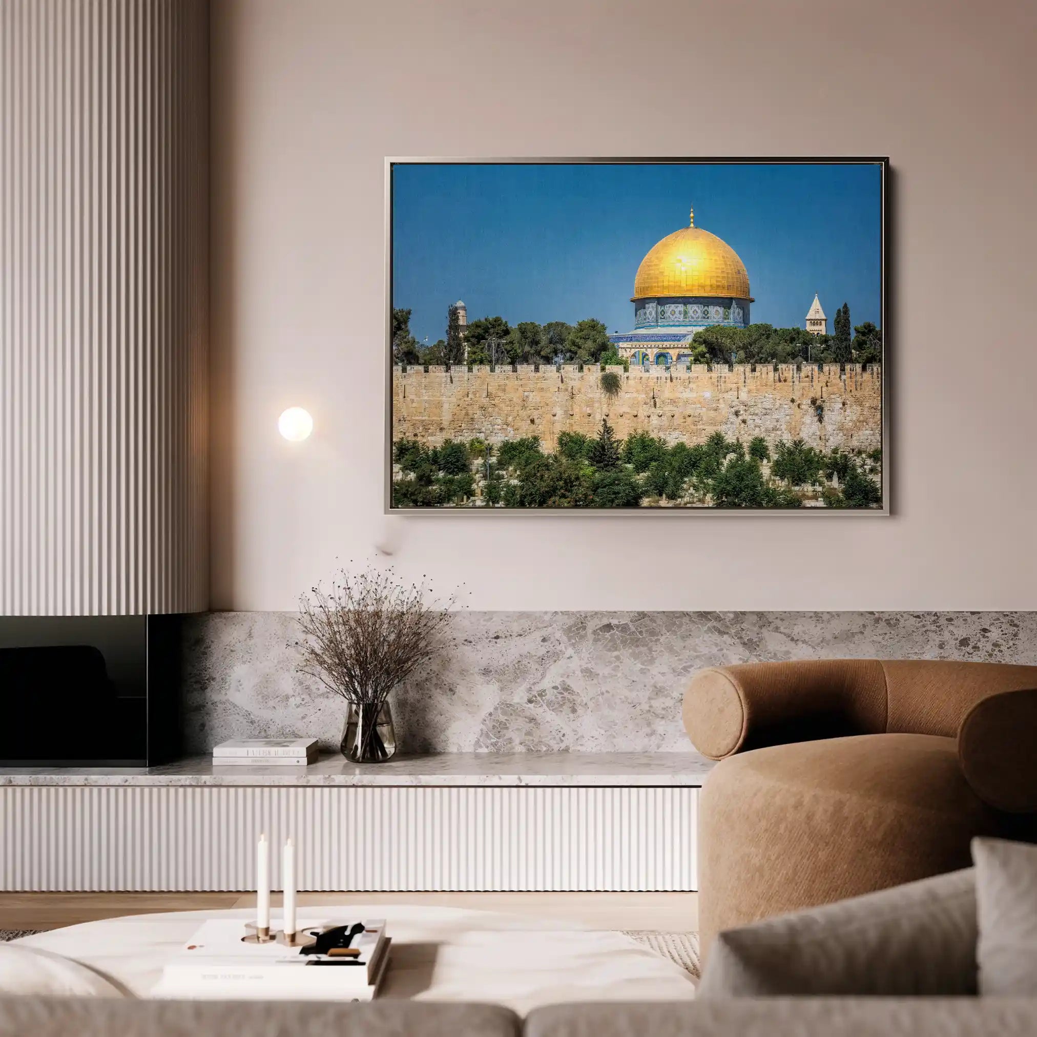 Palestine 079 Canvas Art 90 x 60 cm / Stretched on hidden frame