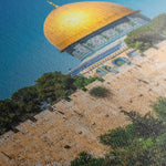 Palestine 079 Canvas Art 90 x 60 cm / Stretched on hidden frame