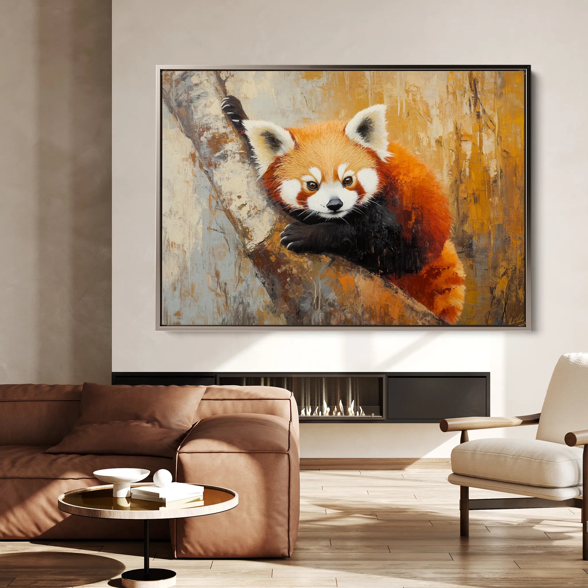 Animals Canvas Wall Art WAD080-AN 90 x 60 cm / Stretched on hidden frame