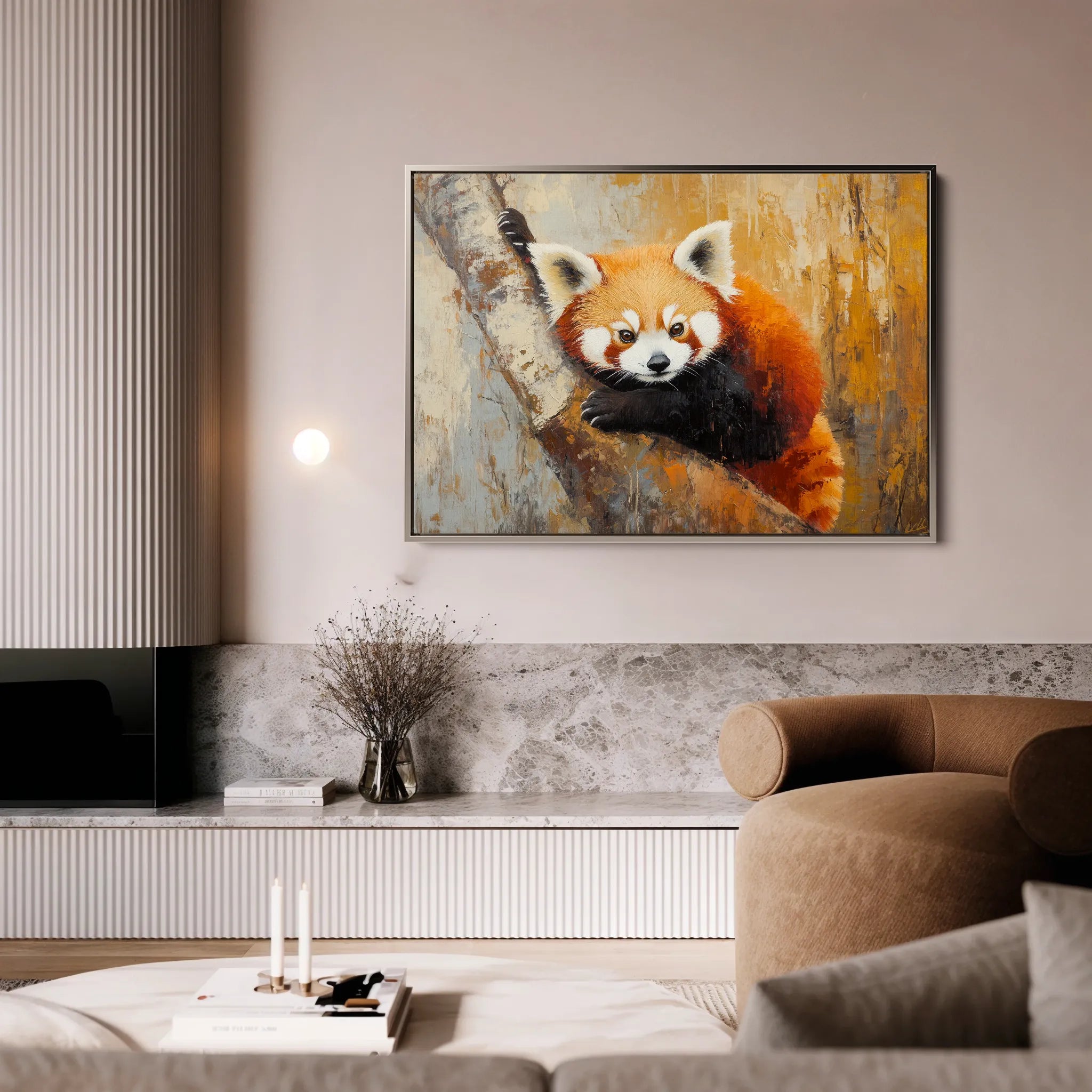 Animals Canvas Wall Art WAD080-AN 90 x 60 cm / Stretched on hidden frame