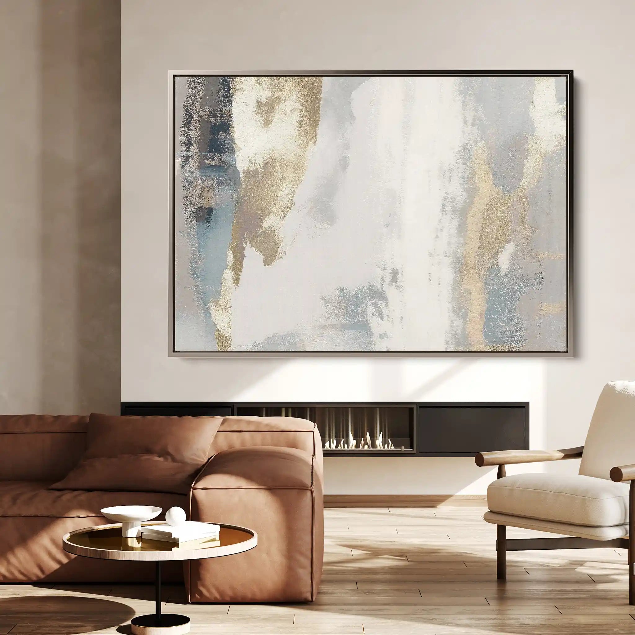 Abstract 080 Canvas Art 60 x 40 cm / Stretched on hidden frame