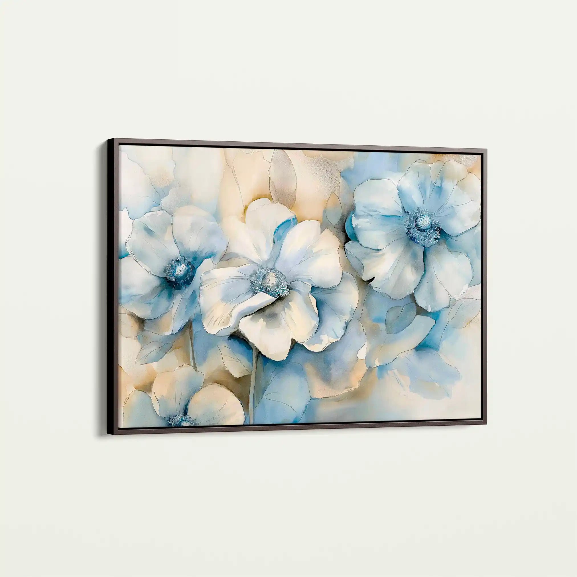Floral Canvas Wall Art WAD080-F 90 x 60 cm / Stretched on hidden frame