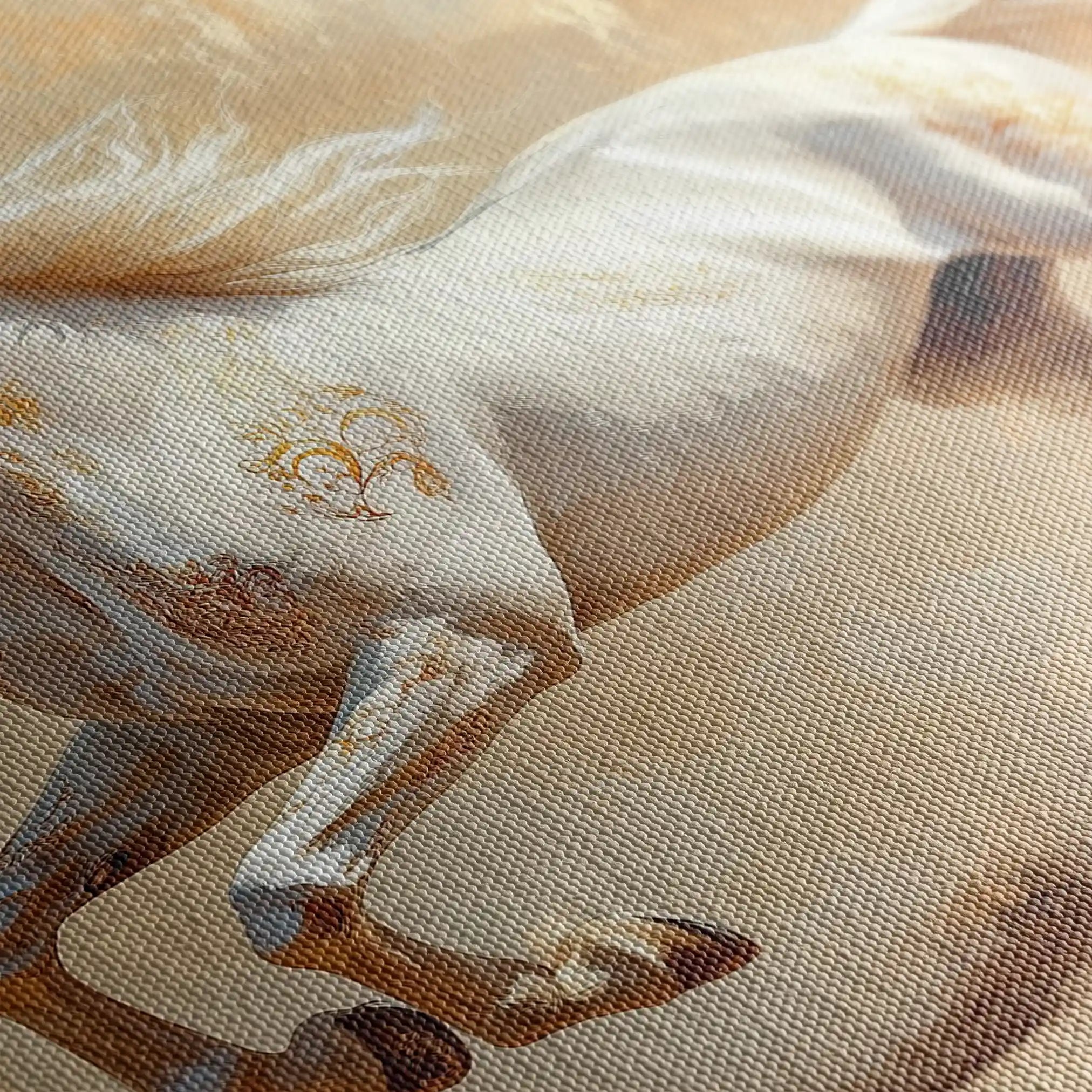 Horses 080 Canvas Art 90 x 60 cm / Stretched on hidden frame