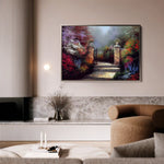 Landscape 080 Canvas Art 90 x 60 cm / Stretched on hidden frame