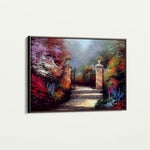 Landscape 080 Canvas Art 90 x 60 cm / Stretched on hidden frame
