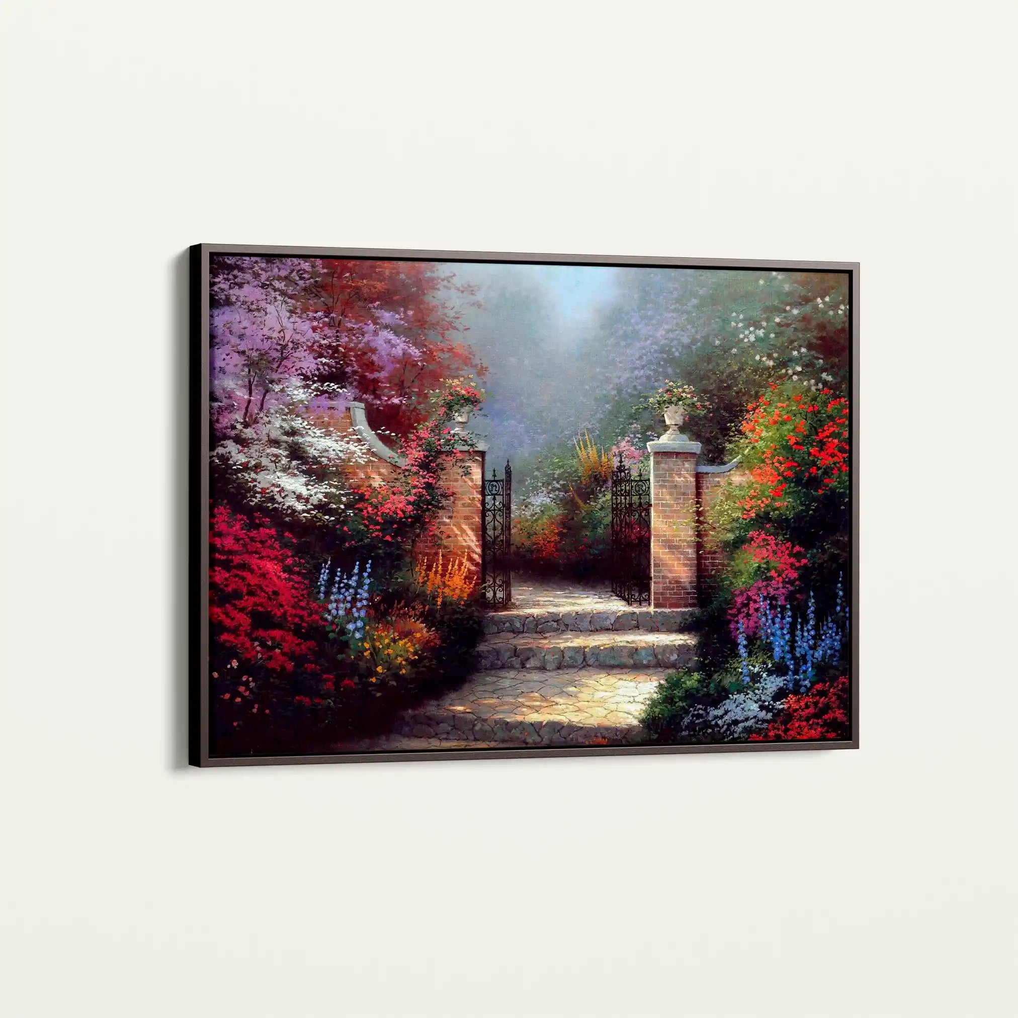 Landscape 080 Canvas Art 90 x 60 cm / Stretched on hidden frame