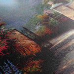 Landscape 080 Canvas Art 90 x 60 cm / Stretched on hidden frame