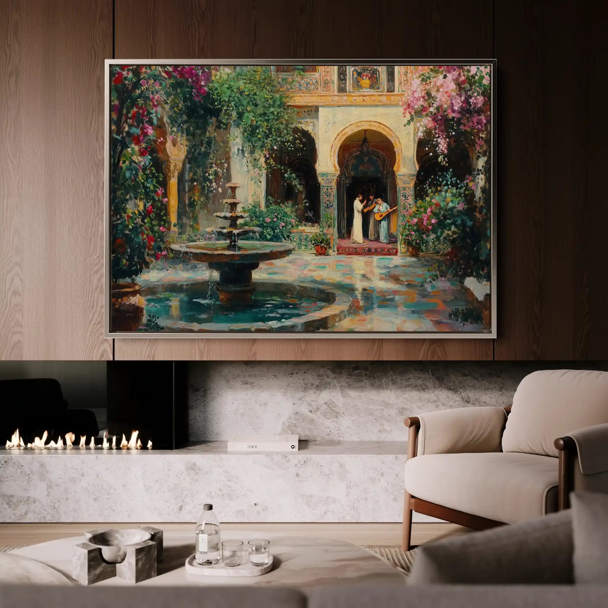 Orientalist 080 Canvas Art 90 x 60 cm / Stretched on hidden frame