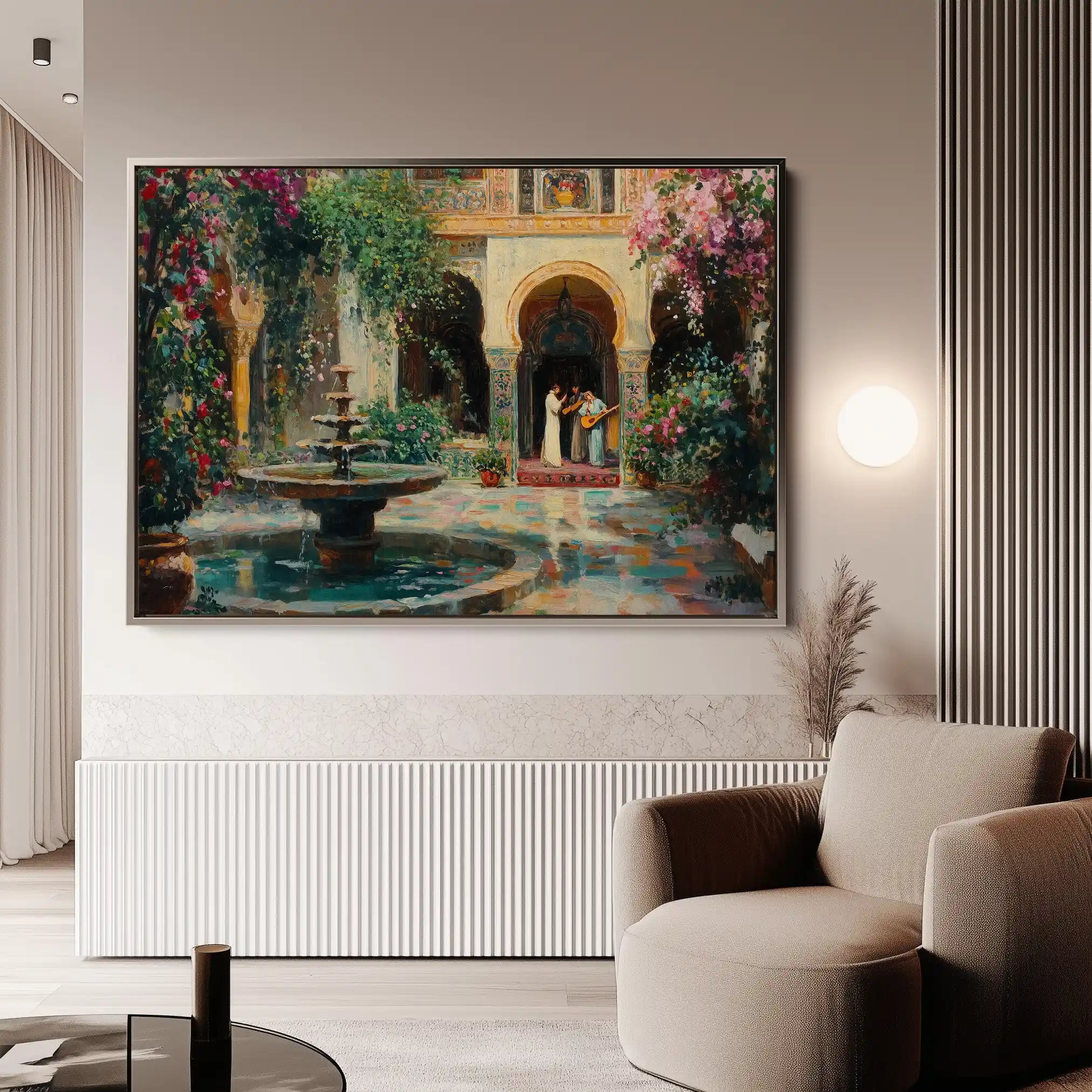 Orientalist 080 Canvas Art 90 x 60 cm / Stretched on hidden frame