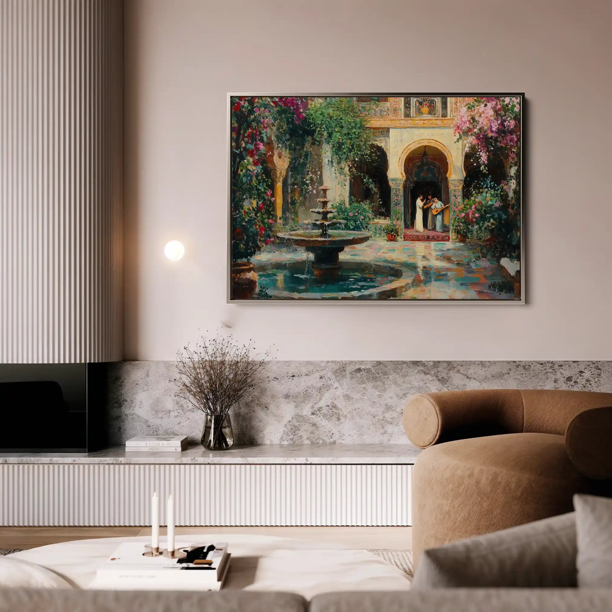 Orientalist 080 Canvas Art 90 x 60 cm / Stretched on hidden frame