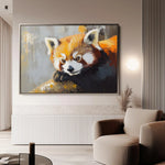 Animals 081 Canvas Art 90 x 60 cm / Stretched on hidden frame