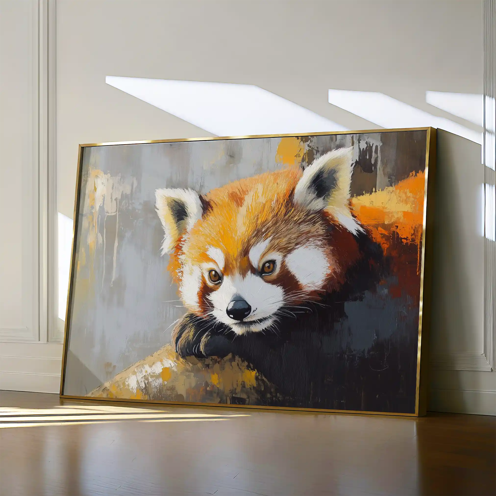 Animals 081 Canvas Art 90 x 60 cm / Stretched on hidden frame