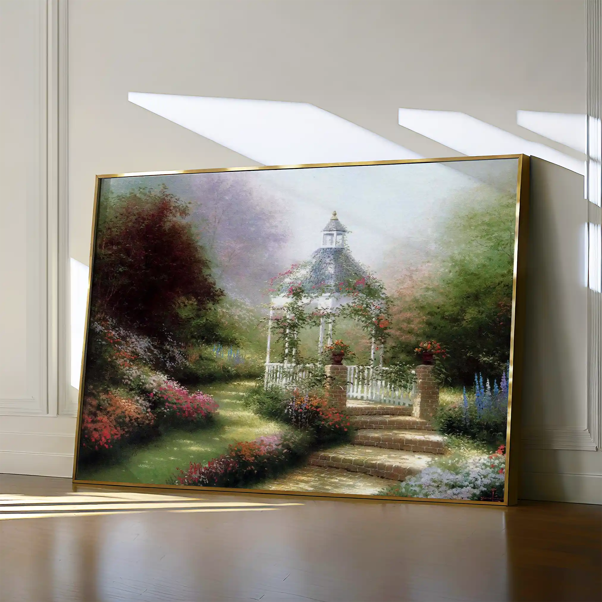 Landscape 081 Canvas Art 90 x 60 cm / Stretched on hidden frame