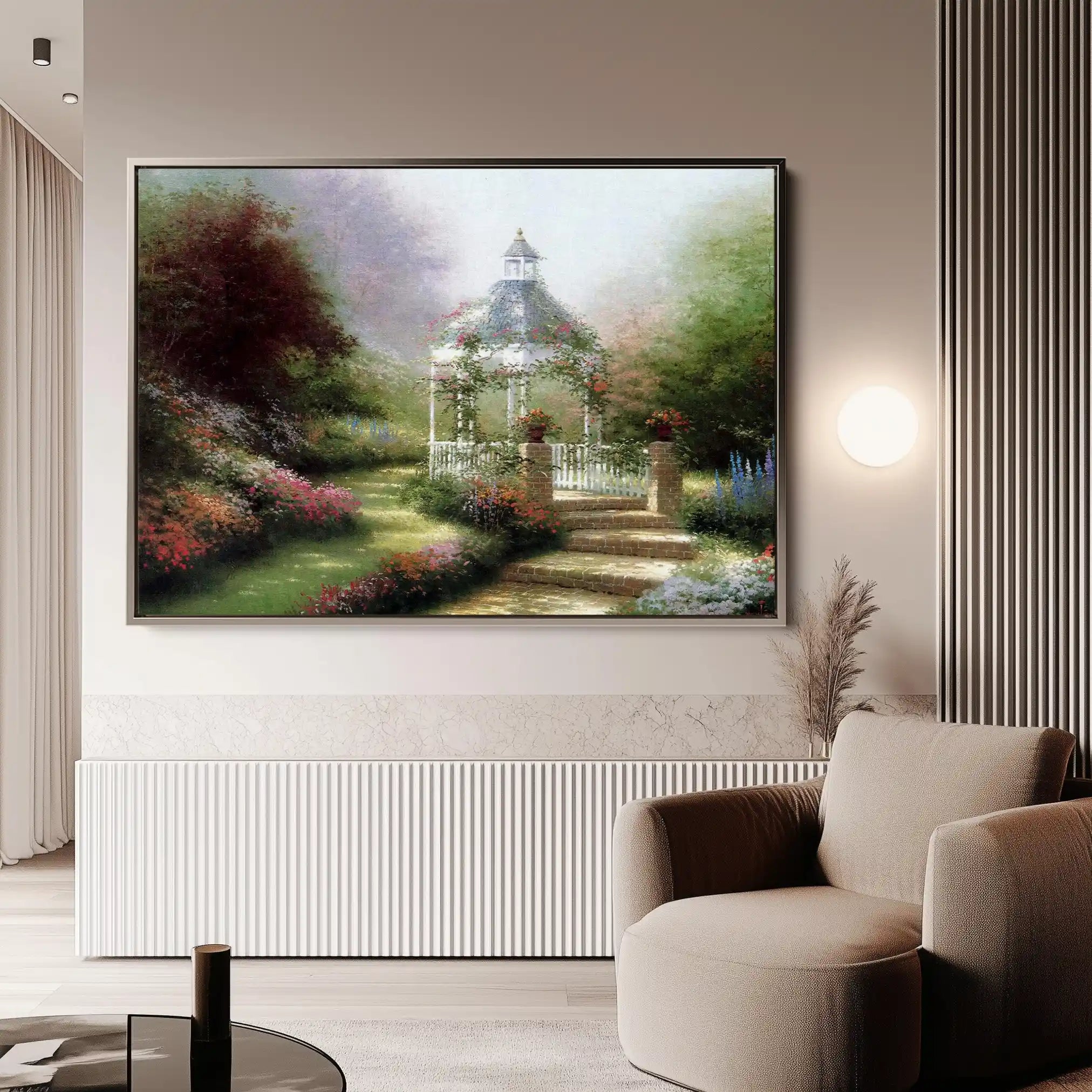 Landscape 081 Canvas Art 90 x 60 cm / Stretched on hidden frame