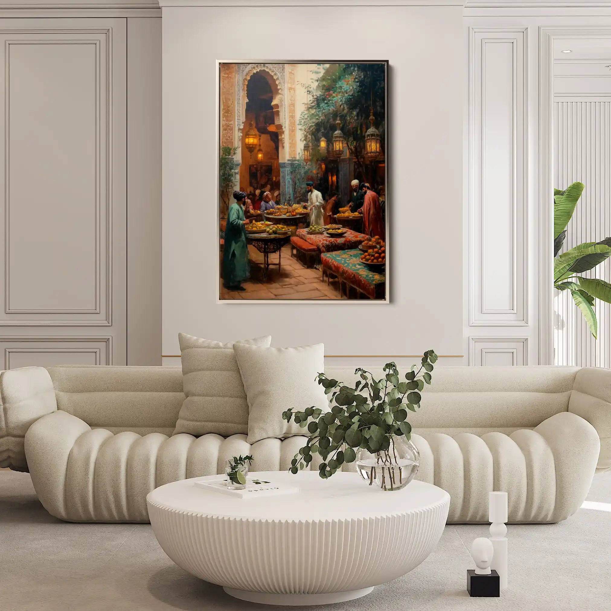 Orientalist 081 Canvas Art 90 x 60 cm / Stretched on hidden frame