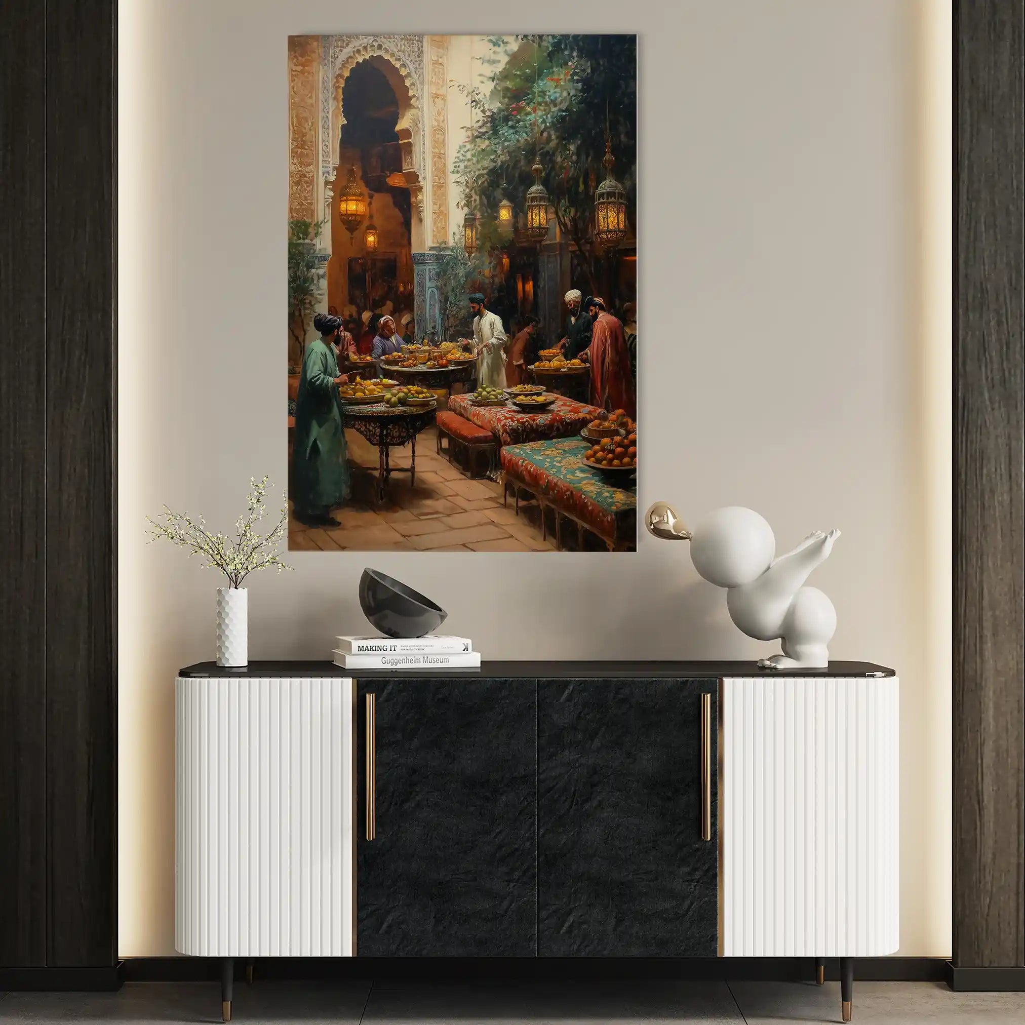 Orientalist 081 Canvas Art 90 x 60 cm / Stretched on hidden frame
