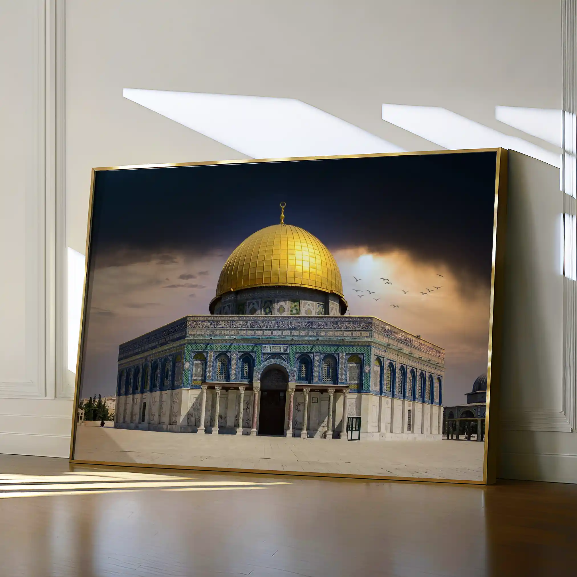 Palestine 081 Canvas Art 90 x 60 cm / Stretched on hidden frame