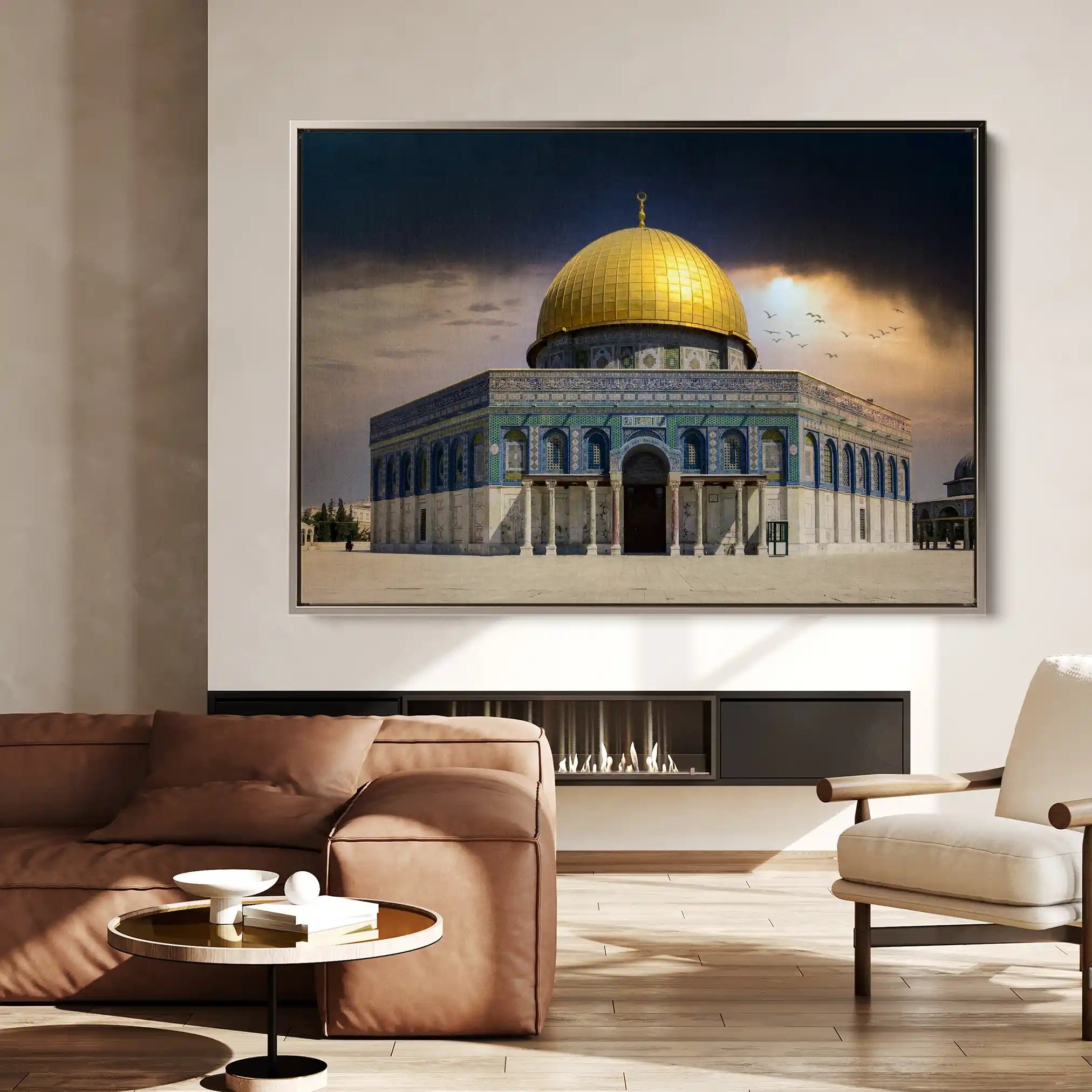 Palestine 081 Canvas Art 90 x 60 cm / Stretched on hidden frame