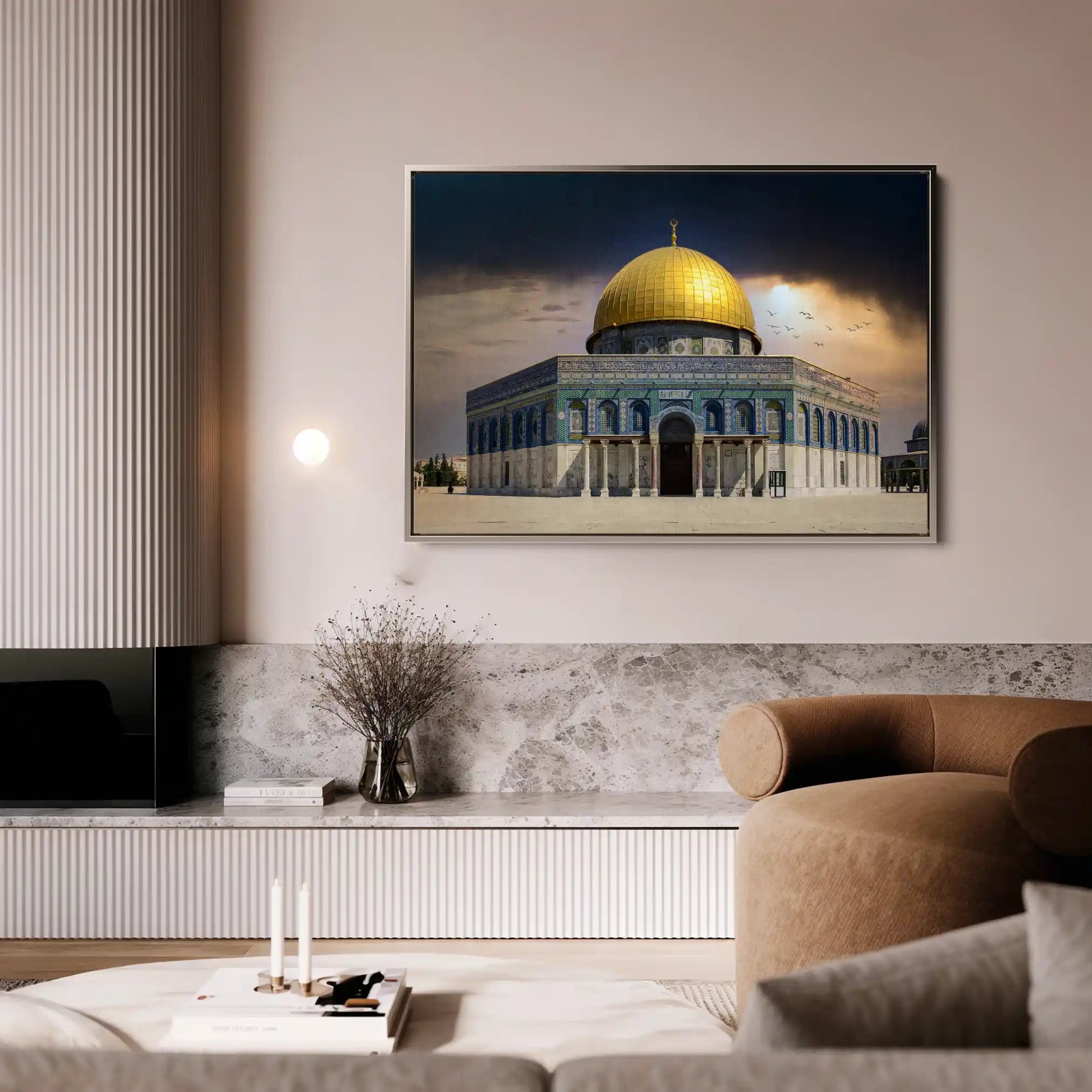 Palestine 081 Canvas Art 90 x 60 cm / Stretched on hidden frame