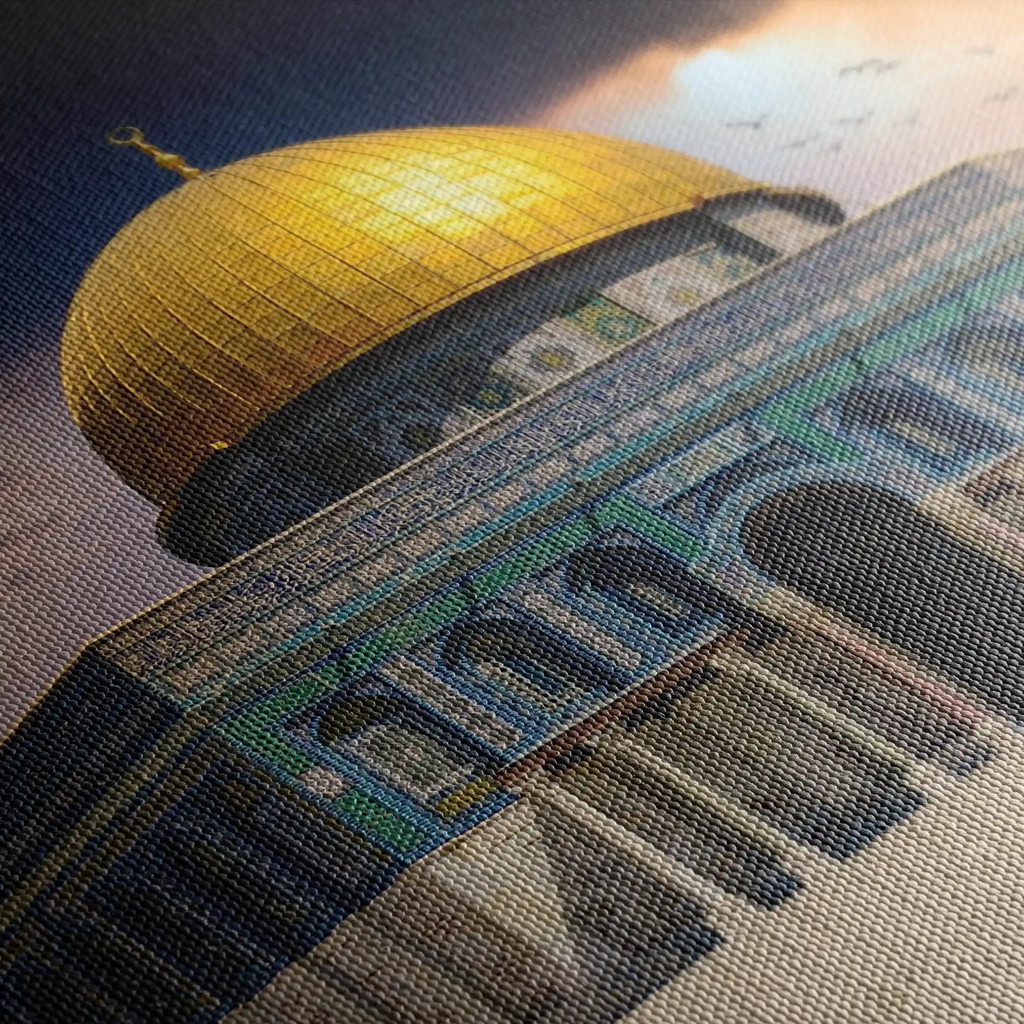 Palestine 081 Canvas Art 90 x 60 cm / Stretched on hidden frame