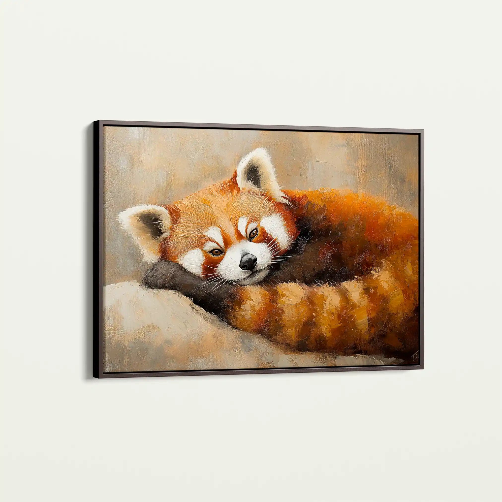 Animals 082 Canvas Art 90 x 60 cm / Stretched on hidden frame