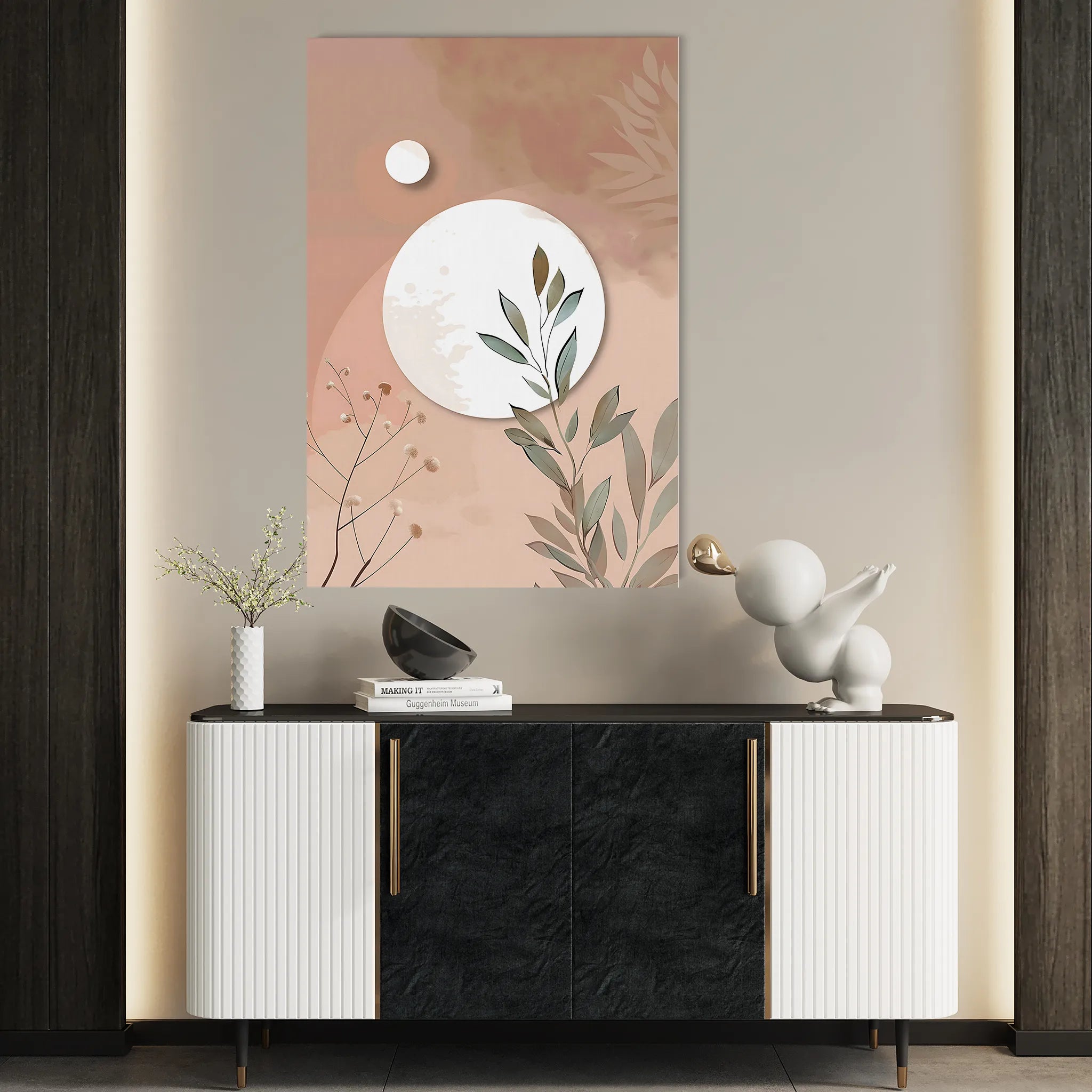 Boho Canvas Wall Art WAD082-BH 90 x 60 cm / Stretched on hidden frame