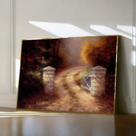 Landscape 082 Canvas Art 90 x 60 cm / Stretched on hidden frame