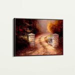 Landscape 082 Canvas Art 90 x 60 cm / Stretched on hidden frame