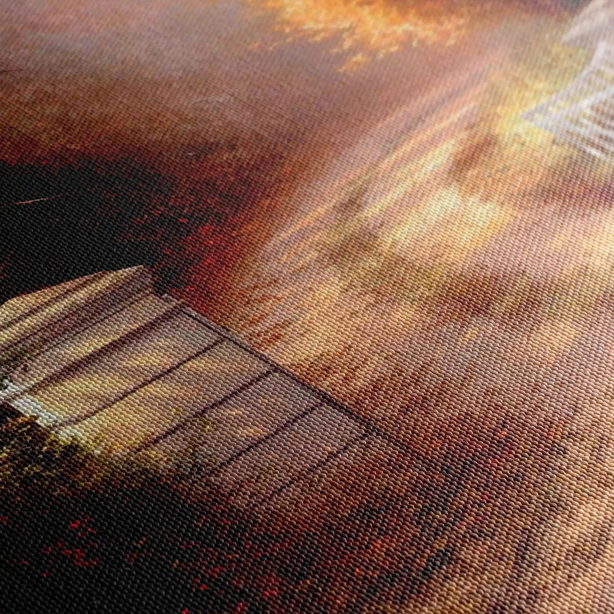 Landscape 082 Canvas Art 90 x 60 cm / Stretched on hidden frame