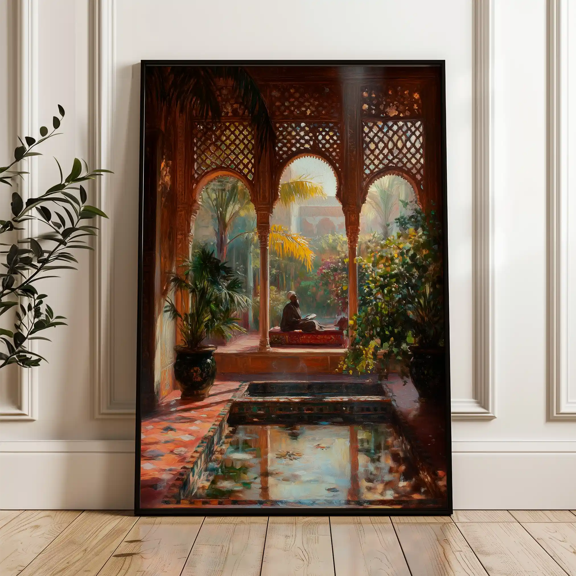 Orientalist 082 Canvas Art 90 x 60 cm / Stretched on hidden frame