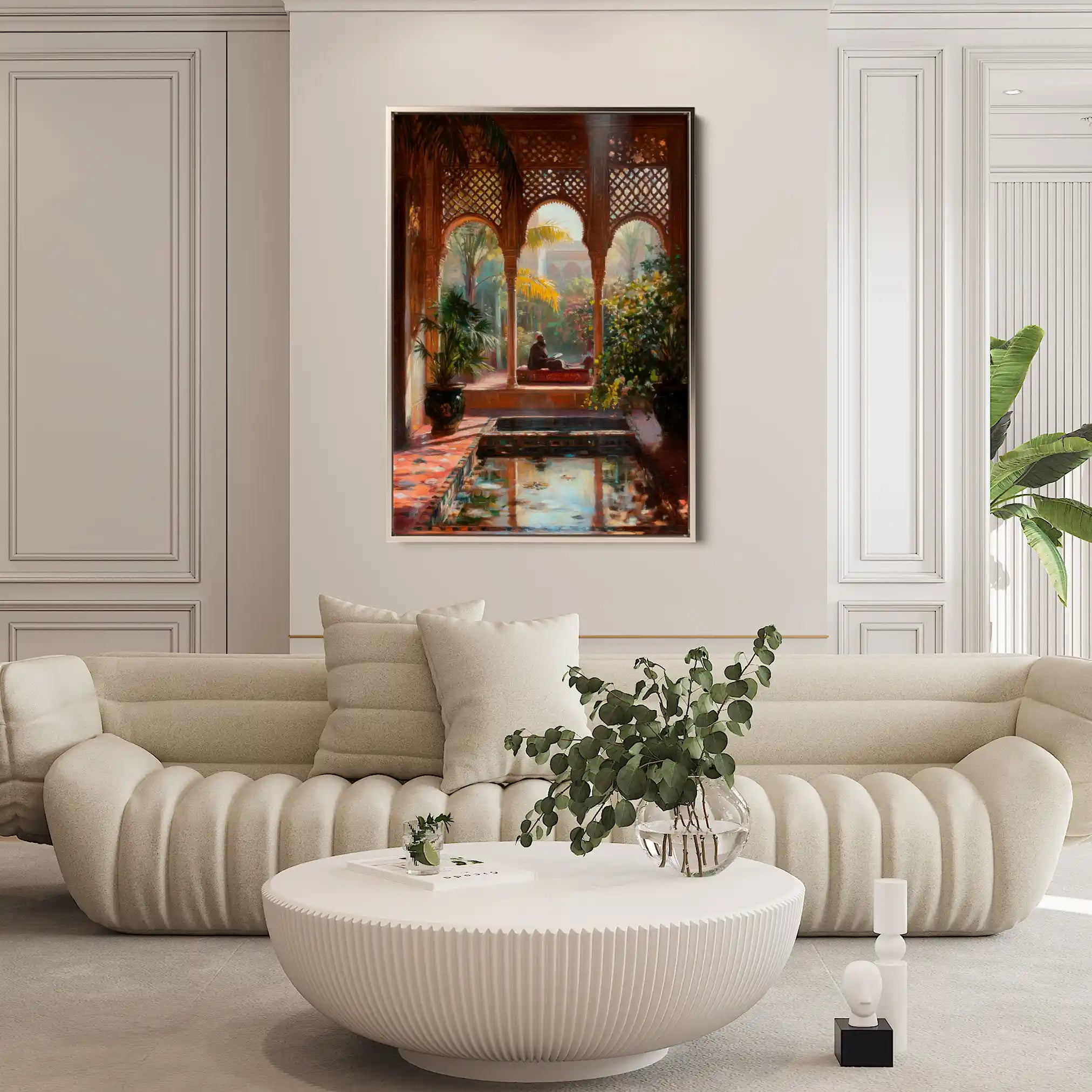Orientalist 082 Canvas Art 90 x 60 cm / Stretched on hidden frame