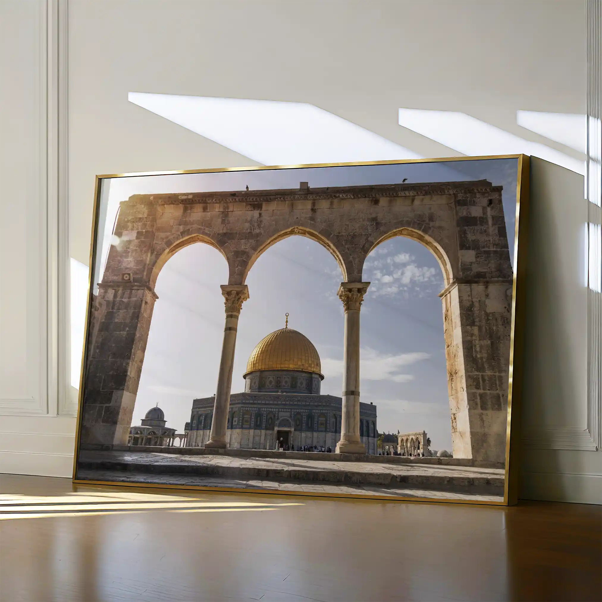 Palestine 082 Canvas Art 90 x 60 cm / Stretched on hidden frame