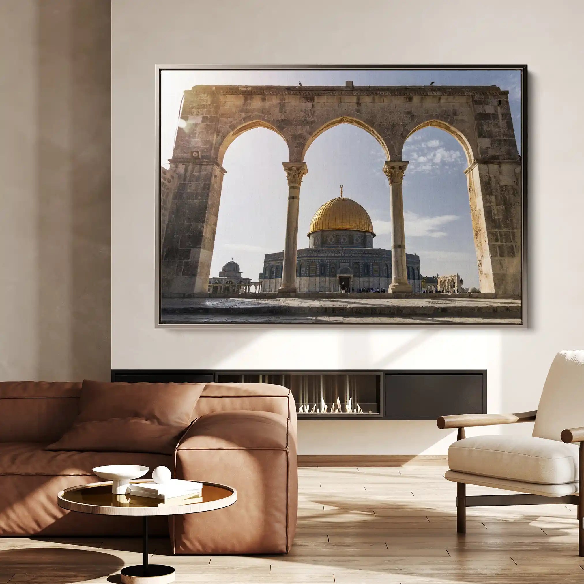 Palestine 082 Canvas Art 90 x 60 cm / Stretched on hidden frame