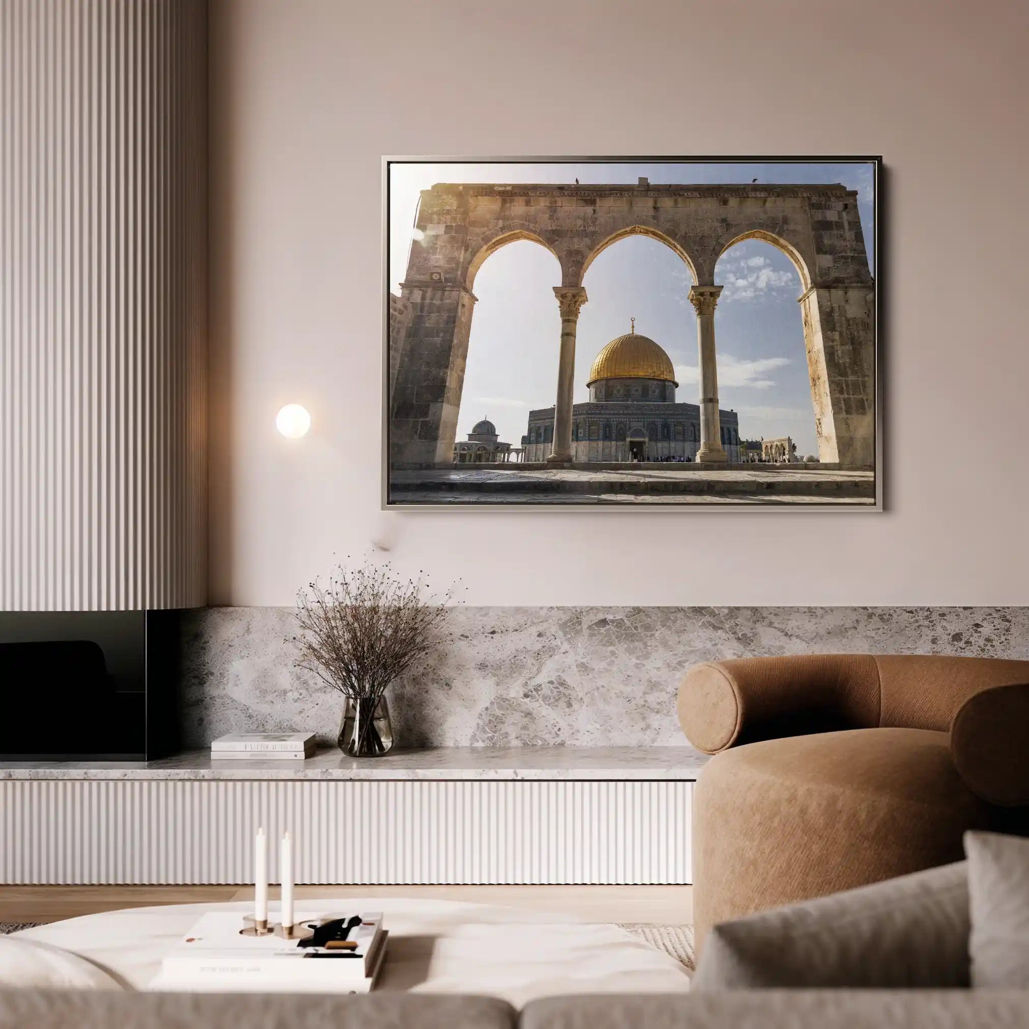 Palestine 082 Canvas Art 90 x 60 cm / Stretched on hidden frame