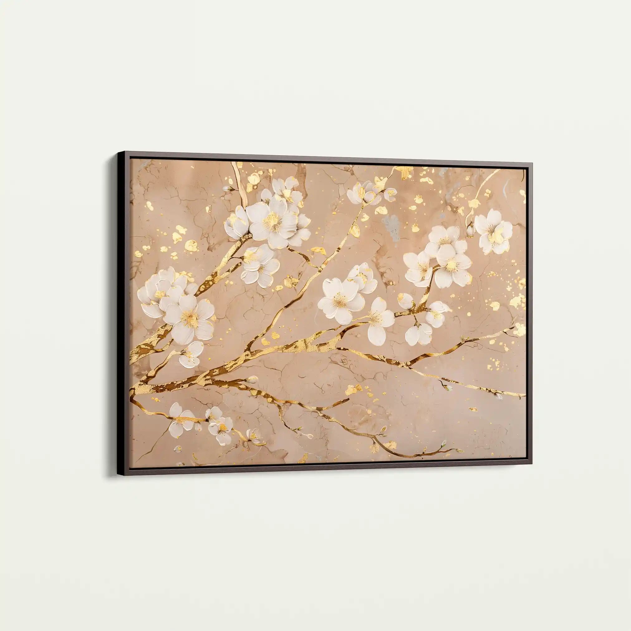Floral Canvas Wall Art WAD083-F 90 x 60 cm / Stretched on hidden frame