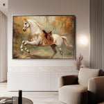 Horses 083 Canvas Art 90 x 60 cm / Stretched on hidden frame
