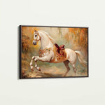 Horses 083 Canvas Art 90 x 60 cm / Stretched on hidden frame