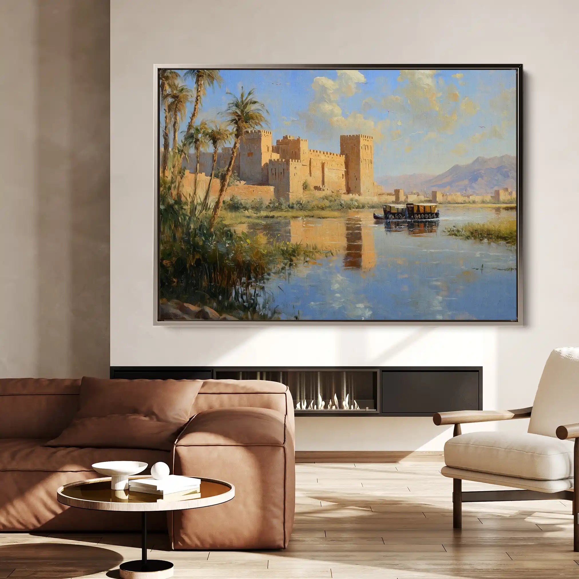Orientalist 083 Canvas Art 90 x 60 cm / Stretched on hidden frame