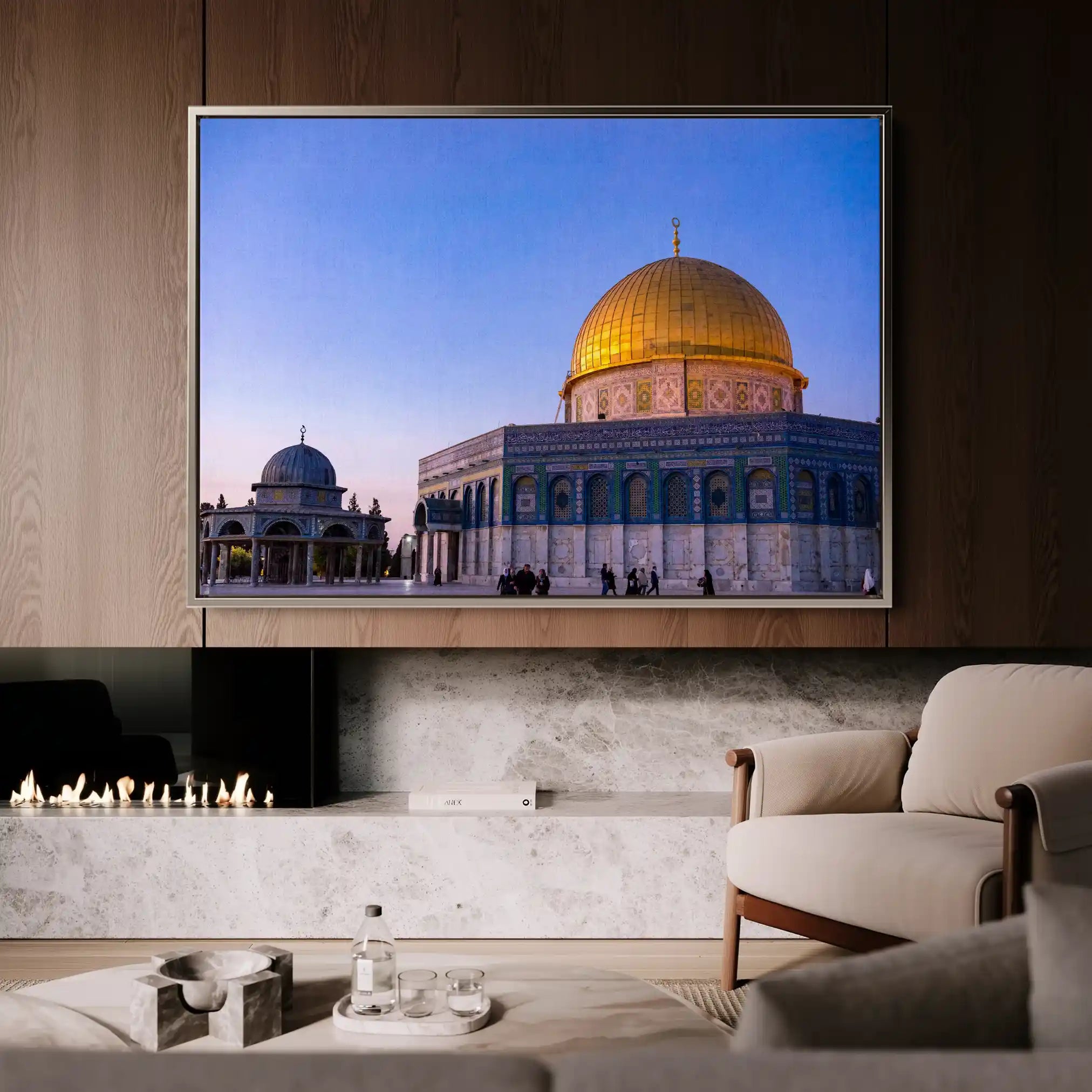 Palestine 083 Canvas Art 90 x 60 cm / Stretched on hidden frame
