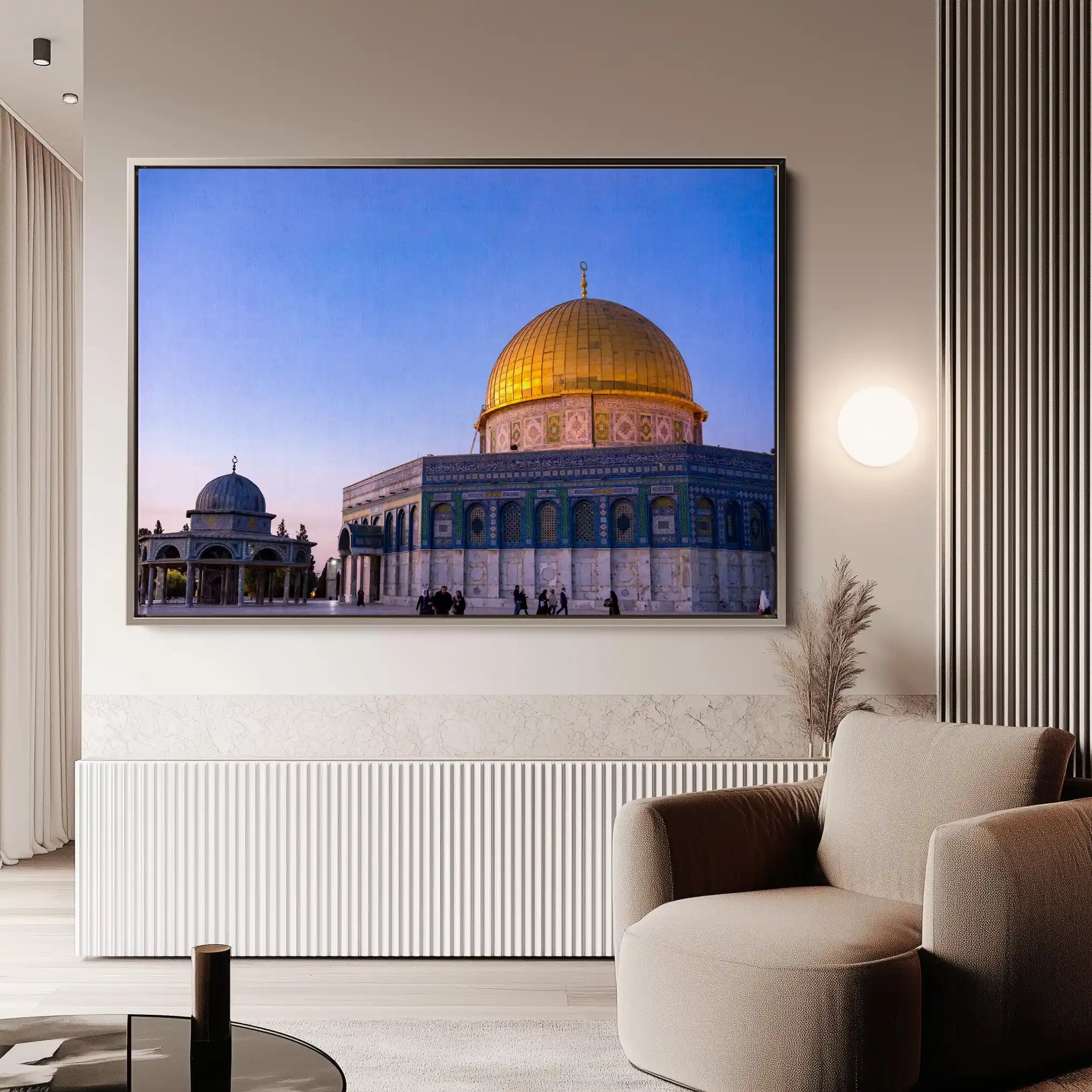 Palestine 083 Canvas Art 90 x 60 cm / Stretched on hidden frame